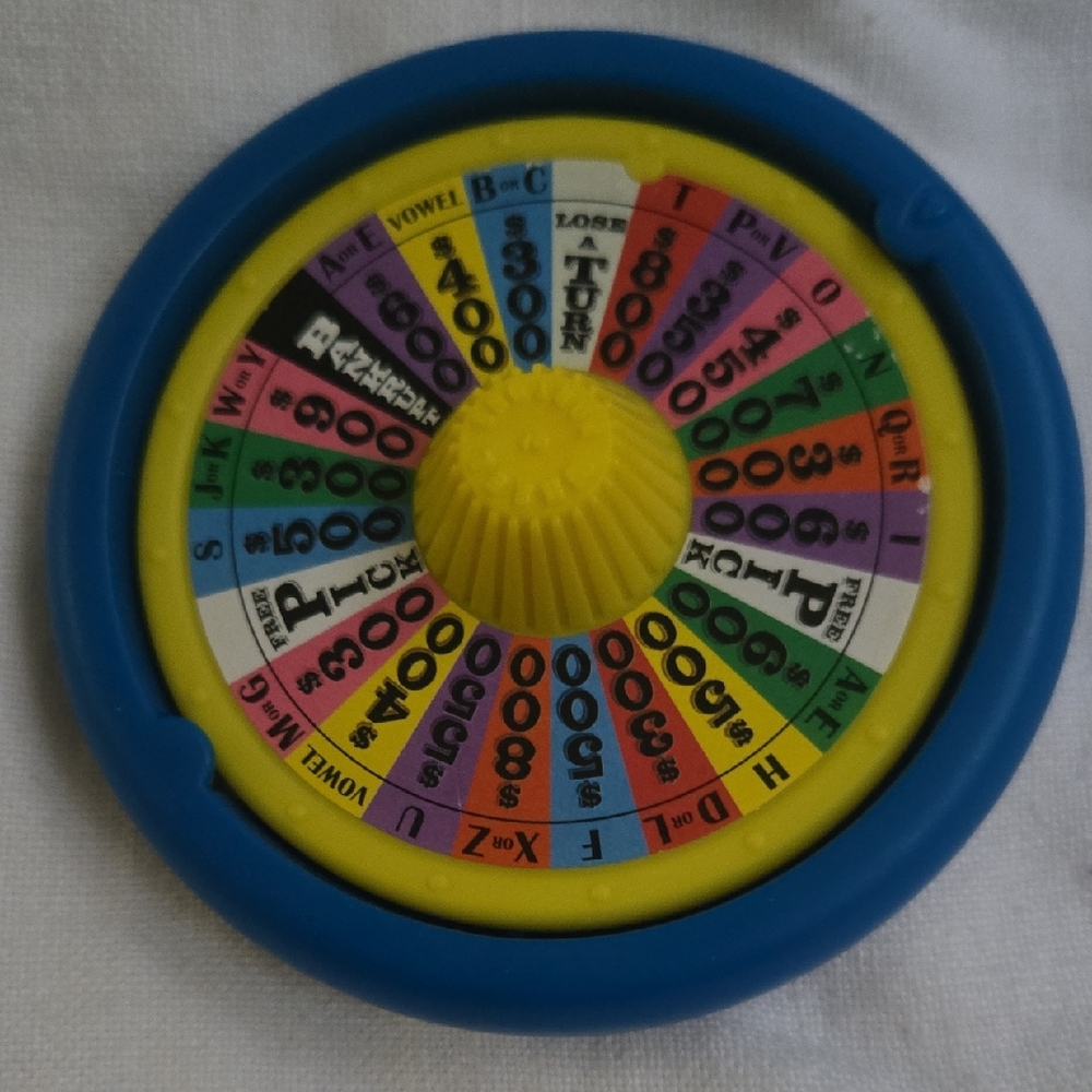 Vintage Califon 2011 Wheel Of Fortune Spinner